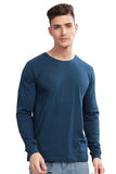 ADRO Full Sleeve Tshirt for Men | Plain T Shirt for Men | 100% Cotton Tshirt | Full Sleeve T-Shirt | Mens Full Sleeves T Shirts |FS-24-PLN-SB-XL Teal,Teal