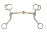 AJ Tack Copper Mouth Tom Thumb Miniature Horse Bit 4