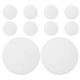 Hemobllo 10-Pack 4-Inch LED Ceiling Light Diffuser Covers Anti-Glare Soft Light Shades Plastic Lampshades for Recessed and Spotl
