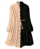 Leriya Fashion Women's Rayon Western Midi Dress (LF-WD1153_Coffee Brown