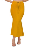 SMOWKLY Valentino Lycra || Fish Tail Shape Wear || Saree Shaper for Women Yellow