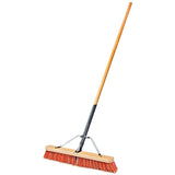 A.M. Leonard FineBristle Push Brooms (24Inch Block)