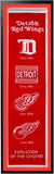 Detroit Red Wings Logo History Felt Banner 14 X 37