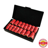 Wiha SAE/Metric 3/8 Drive Insulated Socket Set - 16 Piece Set