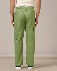 Toplot Cotton Multi-Pocket Cargo Pant For Men (Men-Up-Cargo-5178-Green-34),Green,34,B0CYQ821Z6