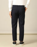 Toplot Mens Regular Casual Pants (Belt-Trouser-5173-Navy-40),Navy,40,B0CXM7Q22H