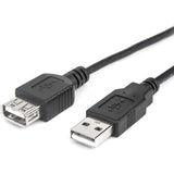 Rocstor Premier 6 Ft USB 2.0 Extension Cable A Male to A Female M/F USB 6 Ft 1 Pack 1 x Type A Male 1 x Type A Femal