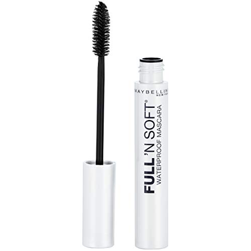 Maybelline New York Full N Soft Waterproof Mascara, Very Black, 1 count