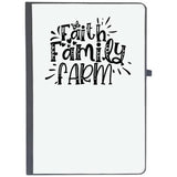 Udnag Ruled Notebook Diary Family | Faith Family Farm, [A5 80Pages 80Gsm]