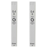 Pilot Neox Graphite Mini 0.4mm B Lead Refill 15 Pack Smooth Dark Writing High Strength Leads Pack of 2