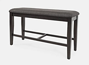 Jofran Inc. American Rustics Upholstered Counter Bench