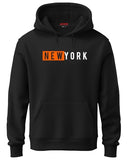 Adro Men'S Cotton Neck Hooded Sweatshirt (H21-M-Nky-Bl_Black_2Xl)