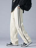 Toplot Trouser Pant For Men || Track Pant For Men Straight Fit || Track Pant Men || Men Stylish Track Pant (Men-Track-Pant-5240-White-30),White,30,B0DXVS86XJ