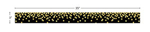 Teacher Created Resources Black Confetti Straight Border Trim (Tcr8880)