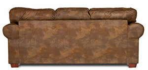 American Furniture Classics Model River Bend Sofa, Brown