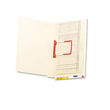 UClip File Folders, Straight Tab, Letter, Manila, 50/Box