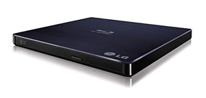 Lg Electronics 6X Blu Ray Writer 8X Dvd Writer +/- Rw Usb 2.0 Super Multi Ultra Slim Portable With M-Disc Support (Black) Wp50Nb