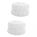Enakshi 2xAbsorbent Wrist Wash Band Towel Portable for Skincare Bridal Party SPA White|Clothing, Shoes & Accessories | Womens Ac