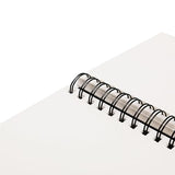 Neomate A5 Spiral Sketch Book | 160 GSM, 60 Sheets | Wiro Bound Artist Drawing Pad for Sketching, Shading, Doodling | Medium Sur
