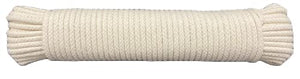 #7 7/32 x 100 ft Scottie Cotton Clothesline White
