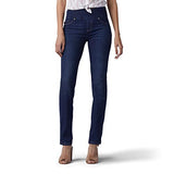 Lee Womens Sculpting Fit Slim Leg Pull On Jean, Infinity, 6