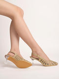 Shoetopia Girls Bantu-455 Golden Heeled Sandal - 5 Uk (Girls-Bantu-455-Golden),Golden,5,B0CQK5R4MM