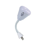 Plug in Motion Sensor Night Light, LED Infrared Sensor Light 6W Light AC 85-265V PIR Infrared Sensor Motion Detector Light Bulb 