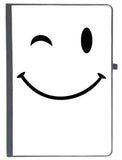Udnag Ruled Notebook Diary Smiley | Emoji, [A5 80Pages 80Gsm]