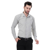Xjarvis Austin Men'S Cotton Blend Shirt |Slim Fit Formal Shirt With Pocket |Plain | Long Sleeve Spread Collar | Casual Wear Regular Fit Shirt Pack Of 2 (Slate Blue Slate Grey M),Slate Blue, Slate Gr,,B0F59X3PFP