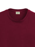 Adro Mens Fearless Printed Cotton T-Shirt_Rn24-L2-Frls-Mr-M Maroon