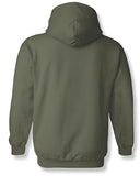 Adro Mens Printed Hoodies In Premium Cotton Fleece 340 Gsm (H23-M-Cre-Ol_Olive_Xl)
