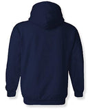 Adro Men'S Cotton Neck Hooded Sweatshirt (H20-M-Mom-Nb_Navy_M)