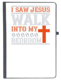 Udnag Ruled Notebook Diary Walking | I Walk Into My Bedroom, [A5 80Pages 80Gsm]