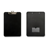 Wholesale CASE of 25 Baumgartens Unbreakable Recycled ClipboardClipboard, Heavyduty, 9x12, Charcoal