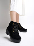 Shoetopia Girls Boot-Msd Black Ankle Boot - 4 Uk (Girls-Boot-Msd-Black),Black,4,B0CQK4L3DS