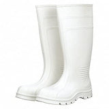 Knee Boots, Sz 10, 15 H, White, STL, PR