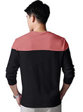 Eyebogler Men'S Straight T-Shirt (T312_Pink Xl)