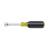 Klein Tools 630-7/16 7/16-Inch Nut Driver, Made in USA, 3-Inch Hollow Shaft and Cushion-Grip Handle