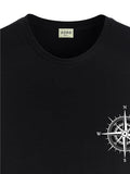 ADRO Tshirt for Men | Printed T Shirt for Men | 100% Cotton Tshirt | Graphic Printed T-Shirt | Chest Printed Tshirt | Unisex Tshirt | T-Shirts Men| RN24-STICK-COMP-BL-XL Black,Black