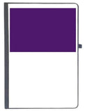 Udnag Ruled Notebook Diary | Purple Background, [A5 80Pages 80Gsm]