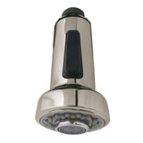 Kingston Brass Gourmetier Kdh8418 Meridian Stream Flow And Full Sprayer, Brushed Nickel