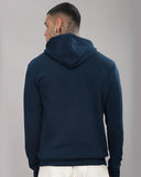 Adro Men'S Cotton Neck Hooded Sweatshirt (H24-Bost-Sb_Teal,TealApparel,S