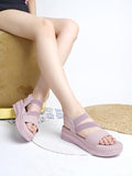 Shoetopia Comfortable Mauve Doctor Sole Heels For Women & Girls /Eu36,Mauve,3,B0FF3G1VSM