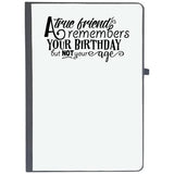 Udnag Ruled Notebook Diary Birthday | Atruefriend, [A5 80Pages 80Gsm]