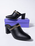 Shoetopia Girls Bantu-428 Black Heeled Sandal - 5 Uk (Girls-Bantu-428-Black),Black,5,B0CQK6T1TN