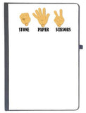 Udnag Ruled Notebook Diary Stone Paper Scissor, [A5 80Pages 80Gsm]