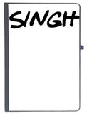 Udnag Ruled Notebook Diary Singh, [A5 80Pages 80Gsm]