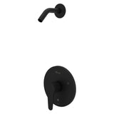 Pfister Pfirst Modern Tub & Shower Valve Only Trim (Valve Not Included), Includes Shower Arm, 1-Handle, Matte Black Finish, R890