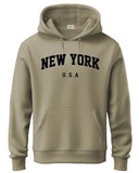 ADRO Hoodies for Men | Printed Hoodie for Men | Cotton Hoodie | Mens Hoodies | Regular Fit Sweatshirt for Men | Hooded Hoodie | H24-NEW-BE-Medium Beige,Beige
