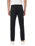 Fyltr Men'S Straight Fit Stretch Cotton Khaki Trousers - Soft Handfeel,Black Beauty,Black Beauty,32